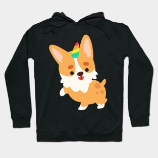 Happy Corgi Hoodie